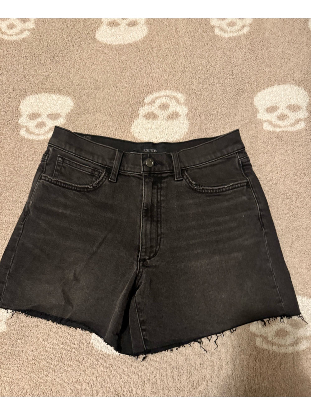 Joe's Jeans Black Denim Cutoff Shorts